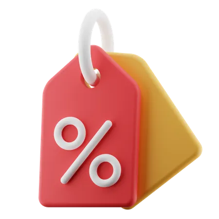 Discount Tag  3D Icon