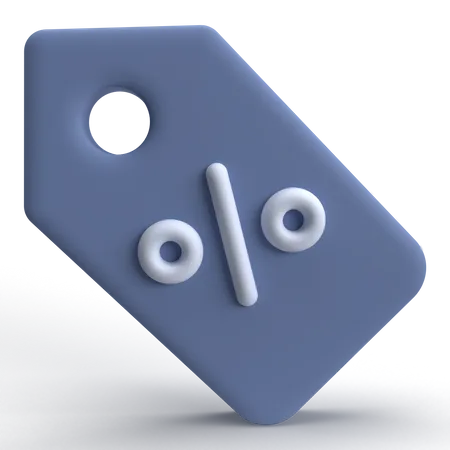 Discount Tag  3D Icon