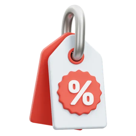 Discount Tag  3D Icon