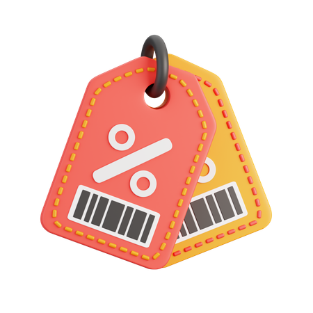 Discount Tag  3D Icon