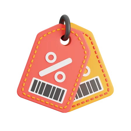 Discount Tag  3D Icon