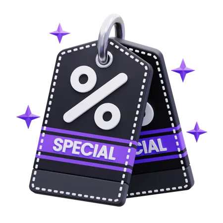 Discount Tag  3D Icon