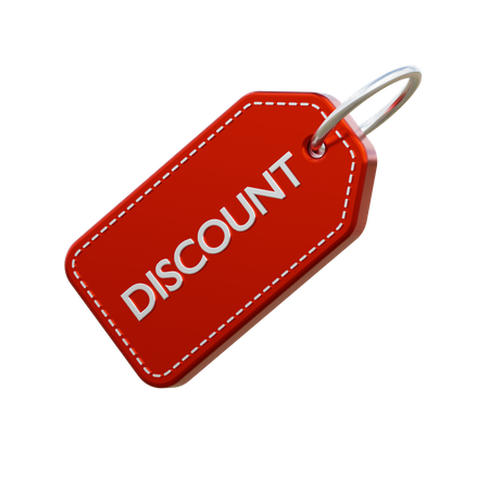 Discount Tag  3D Icon