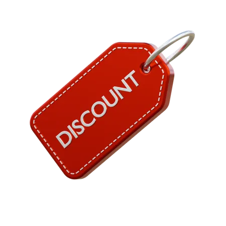 Discount Tag  3D Icon