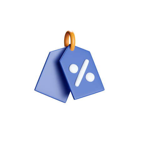 Discount Tag  3D Icon