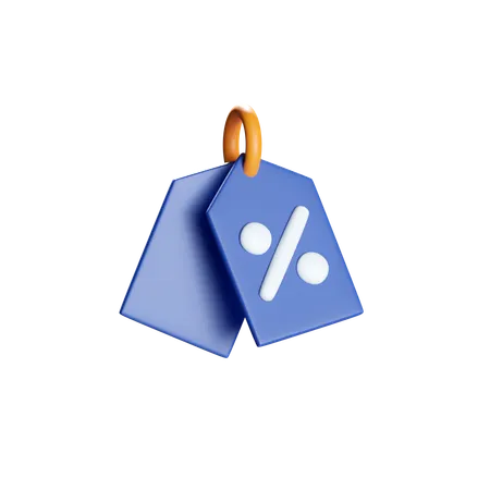 Discount Tag  3D Icon