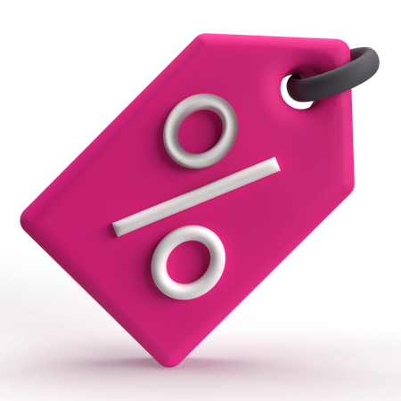 Discount Tag  3D Icon