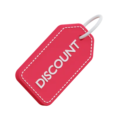 Discount Tag  3D Icon