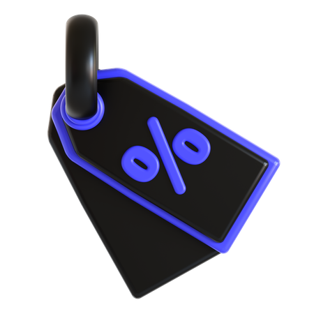 Discount Tag  3D Icon