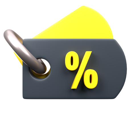 Discount Tag  3D Icon