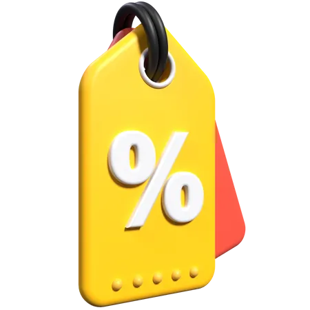 Discount Tag  3D Icon