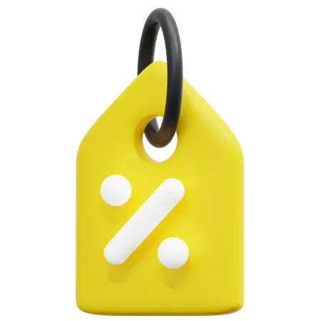 Discount Tag  3D Icon