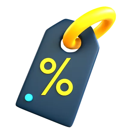 Discount Tag  3D Icon