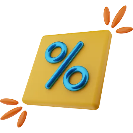 Discount Tag  3D Icon