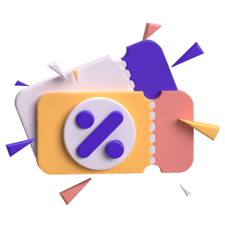 Discount Tag  3D Icon