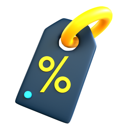 Discount Tag  3D Icon