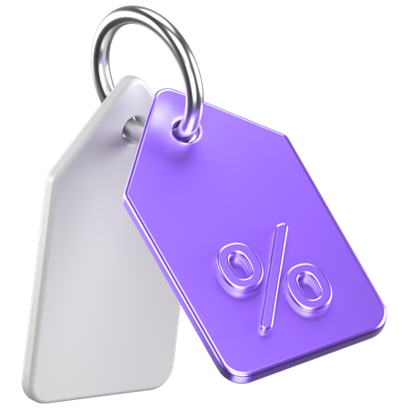 Discount Tag  3D Icon
