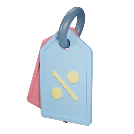 Discount Tag  3D Icon