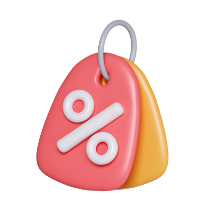 Discount Tag  3D Icon