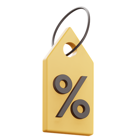 Discount Tag  3D Icon