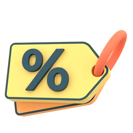Discount Tag 3D Icon