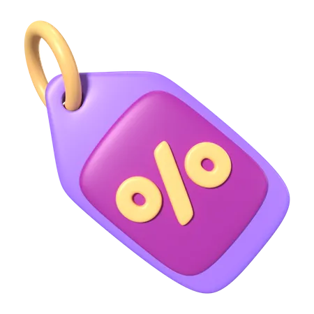 This Is Discount Tag 3 D Render Illustration Icon High Resolution Png File Isolated On Transparent Background Available 3 D Model File Format BLEND OBJ FBX And GLTF 3D Icon