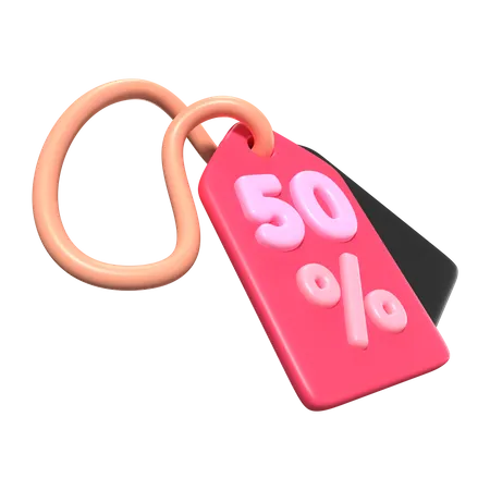 This Is Discount Tag 3 D Render Illustration Icon High Resolution Png File Isolated On Transparent Background Available 3 D Model File Format BLEND OBJ FBX And GLTF 3D Icon