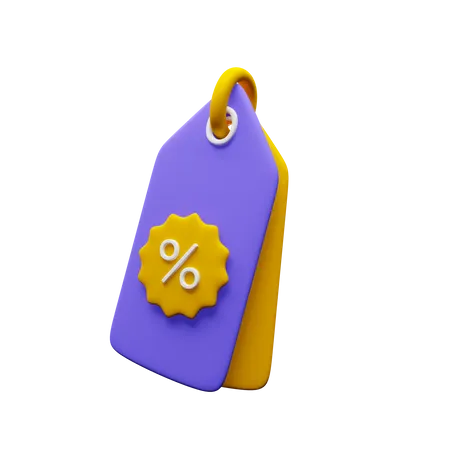 Discount Label Download This Item Now 3D Icon