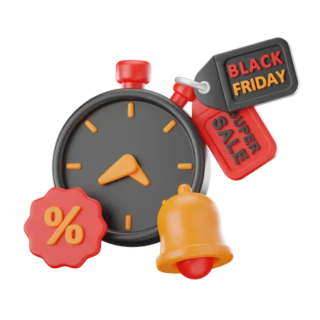 Discount Time  3D Icon