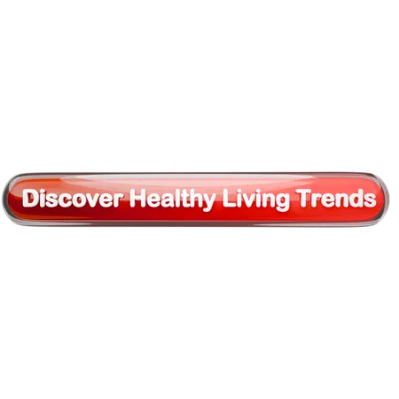 Discover Healthy Living Trends  3D Icon