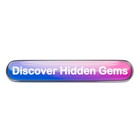 Discover Hidden Gems  3D Icon