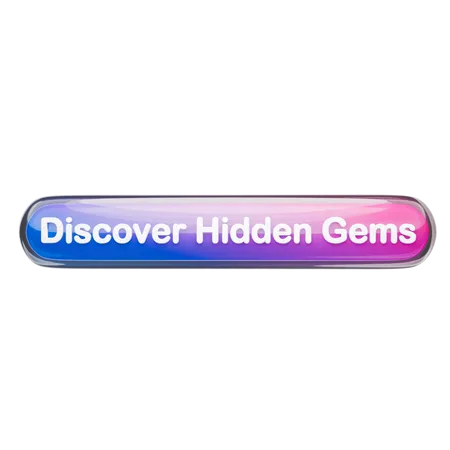 Discover Hidden Gems  3D Icon