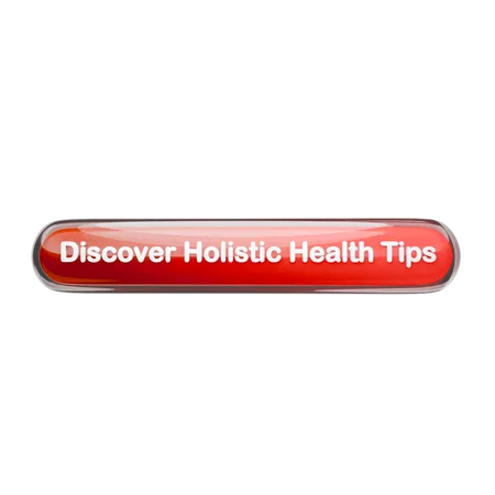 Discover Holistic Health Tips  3D Icon