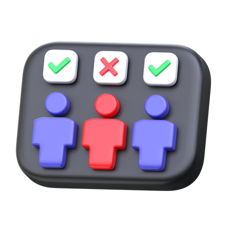 Discrimination  3D Icon