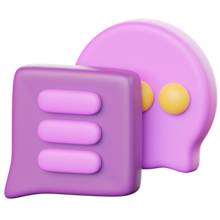 Discusión  3D Icon