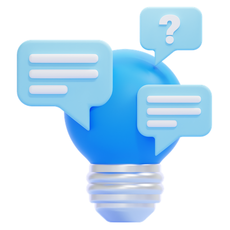 Discusión  3D Icon