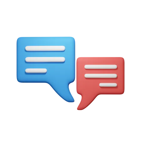 Discusión  3D Icon