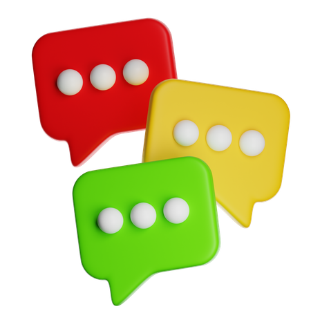Discussão  3D Icon