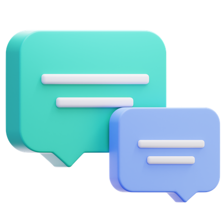 Discussion  3D Icon