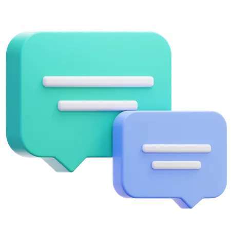 Discussion  3D Icon