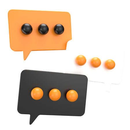 Discussion  3D Icon