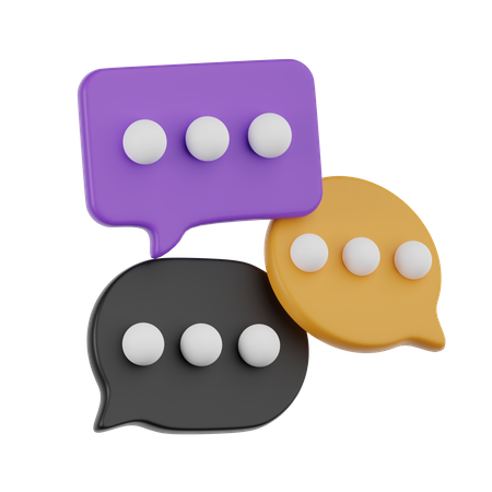 Discussion  3D Icon