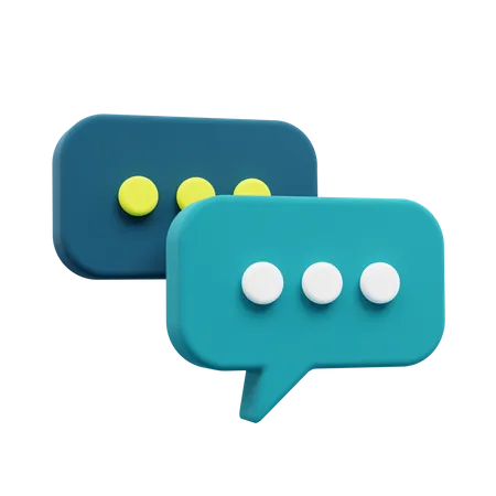 Discussion  3D Icon