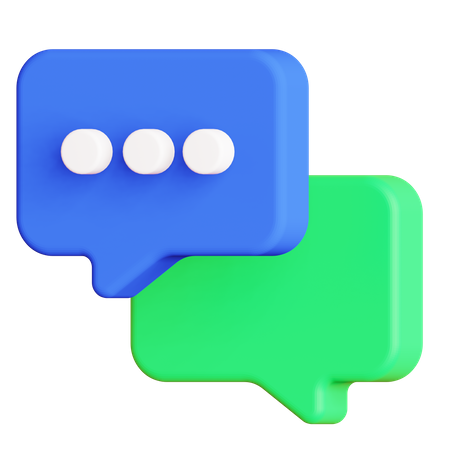 Discussion  3D Icon