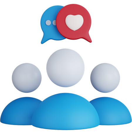 Discussion préférée  3D Icon