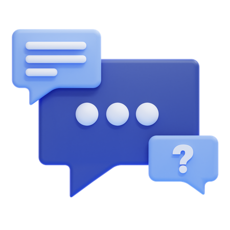 Discussions  3D Icon