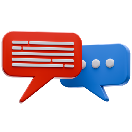 Pourparlers  3D Icon