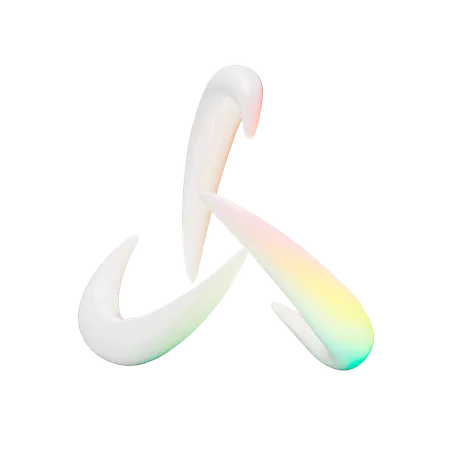 Diseño abstracto  3D Icon