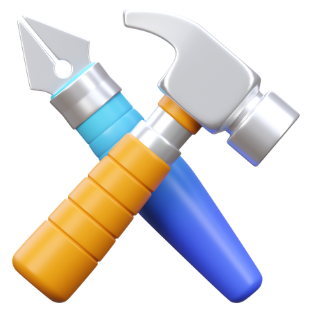 Diseño de construcción  3D Icon
