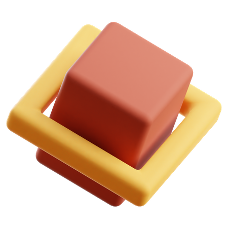 Diseño de cubo 3d  3D Icon